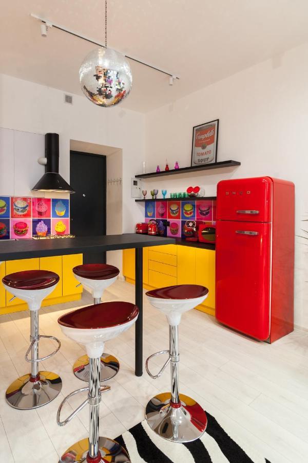 Pop Art Flat Near Opera-self Check-in & Netflix Apartament Lwów