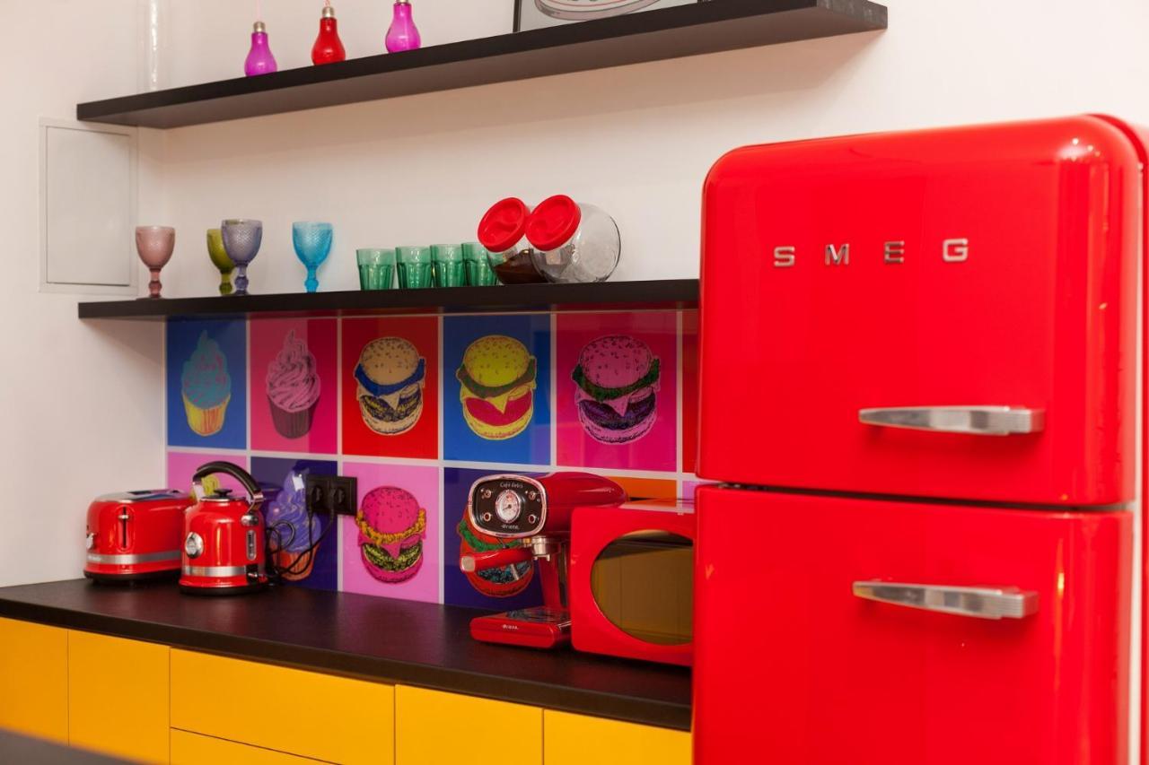 Pop Art Flat Near Opera-self Check-in & Netflix Lwów